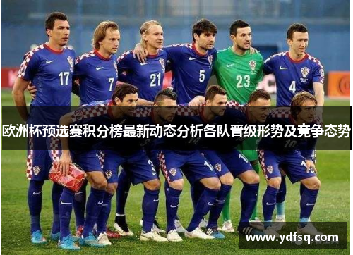 欧洲杯预选赛积分榜最新动态分析各队晋级形势及竞争态势